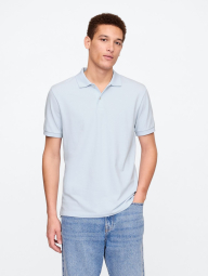 Чоловічі футболки-поло GAP 1159846076 (Блакитний XL)