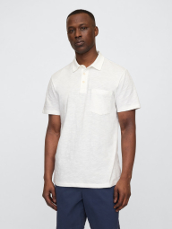 Чоловічі футболки-поло GAP 1159846491 (Молочний XXL)