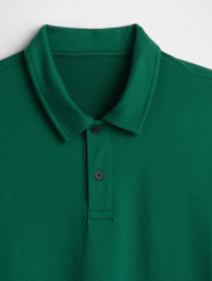 Мужская влагоотводящая футболка-поло GAPFit 1159847163 (Зеленый L)