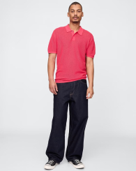 Чоловіче в'язане поло GAP 1159847973 (рожевий XL)