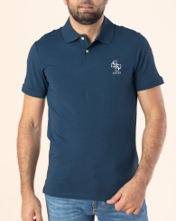 Мужская футболка-поло GUESS 1159848300 (Синий S)