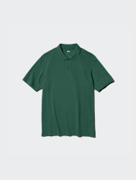 Поло UNIQLO с технологией AIRism 1159848367 (Зеленый XL)