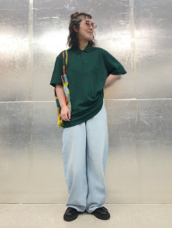 Поло UNIQLO с технологией AIRism 1159848367 (Зеленый XL)