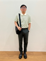 Классическое поло UNIQLO с принтом 1159849014 (Зеленый XL)