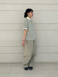 Классическое поло UNIQLO с принтом 1159849014 (Зеленый XL)