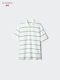 Класичне поло UNIQLO з принтом 1159849031 (Молочний S)