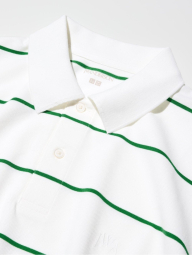 Классическое поло UNIQLO с принтом 1159849031 (Молочный S)