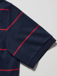 Классическое поло UNIQLO с принтом 1159849950 (Синий XXL)