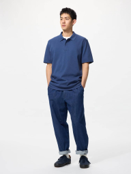 Футболка-поло UNIQLO AIRism 1159849955 (Синий L)