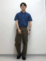 Футболка-поло UNIQLO AIRism 1159849956 (Синий XXL)