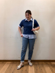 Футболка-поло UNIQLO AIRism 1159849956 (Синий XXL)