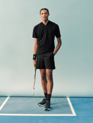 Футболка-поло UNIQLO с технологией DRY-EX 1159849958 (Черный XL)