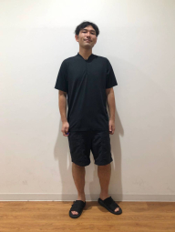 Футболка-поло UNIQLO с технологией DRY-EX 1159849958 (Черный XL)