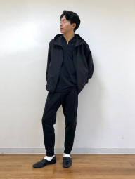 Футболка-поло UNIQLO с технологией DRY-EX 1159849958 (Черный XL)