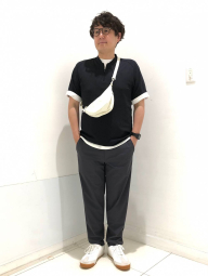 Футболка-поло UNIQLO с технологией DRY-EX 1159849958 (Черный XL)