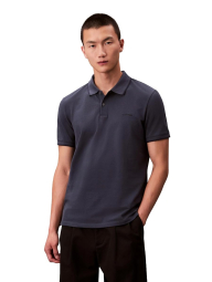 Чоловіче поло Calvin Klein з логотипом 1159851036 (Синій XXL)