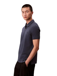 Мужское поло Calvin Klein с логотипом 1159851036 (Синий XXL)