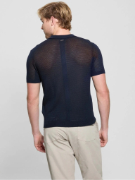 Вязаное поло GUESS 1159851080 (Синий XXL)