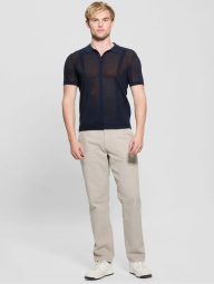 Вязаное поло GUESS 1159851080 (Синий XXL)