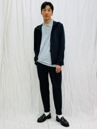 Футболка-поло UNIQLO с технологией DRY-EX 1159851521 (Голубой 3XL)