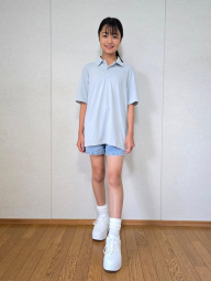 Футболка-поло UNIQLO с технологией DRY-EX 1159851521 (Голубой 3XL)