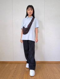 Футболка-поло UNIQLO с технологией DRY-EX 1159851521 (Голубой 3XL)