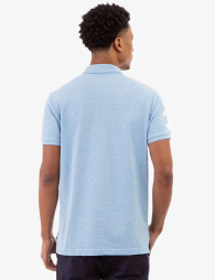 Мужское поло U.S. Polo Assn с логотипом 1159851721 (Голубой S)