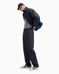 Мужское поло Armani Exchange с логотипом 1159854510 (Серый M)