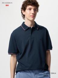 Классическое поло UNIQLO 1159855904 (Синий 3XL)