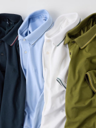 Классическое поло UNIQLO 1159855904 (Синий 3XL)