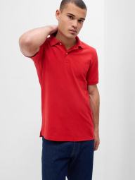 Мужское поло GAP 1159856683 (Красный M)
