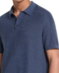 Чоловічі футболки-поло Michael Kors із в'язаної тканини 1159856998 (Синій XL)