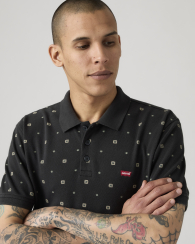 Мужское поло Levi's 1159857739 (Черный S)