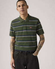 Мужское поло Levi's 1159857969 (Зеленый M)