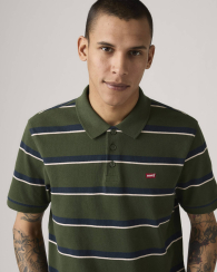 Мужское поло Levi's 1159857969 (Зеленый M)