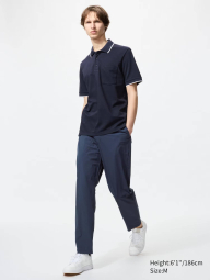 Классическое поло Roger Federer and UNIQLO AIRism 1159858194 (Синий XL)