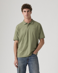 Мужское поло Levi's с логотипом 1159858896 (Оливковый M)