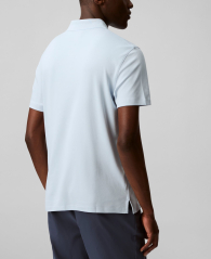 Мужское поло Calvin Klein с логотипом 1159859728 (Голубой XL)