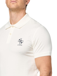 Мужская футболка-поло GUESS 1159859993 (Молочный XXL)
