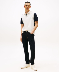 Мужское поло Tommy Hilfiger 1159860948 (Белый M)