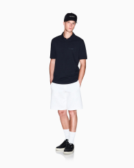 Мужское поло Armani Exchange 1159861188 (Синий XXL)