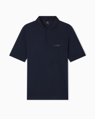Мужское поло Armani Exchange 1159861188 (Синий XXL)