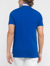 Футболка-поло U.S. Polo Assn с логотипом 1159863086 (Синий S)
