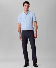 Чоловіче поло Calvin Klein з логотипом 1160450002 (Блакитний XL)