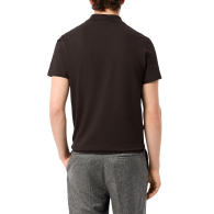 Мужская футболка-поло Lacoste 1160692277 (Коричневый 5XL)