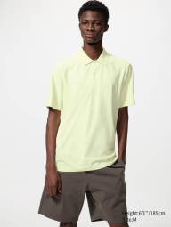 Футболка-поло UNIQLO с технологией DRY-EX 1162809065 (Желтый L)