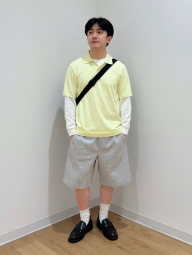 Футболка-поло UNIQLO с технологией DRY-EX 1162809065 (Желтый L)