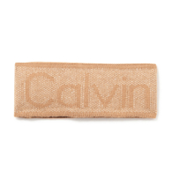 Теплая повязка Calvin Klein с подкладкой 1159862039 (Коричневый One size)