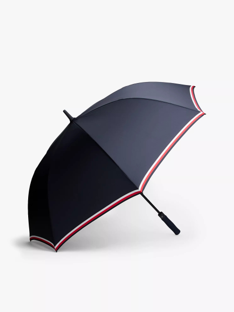 Зонт-трость полуавтомат Tommy Hilfiger 1159846845 (Синий One size)