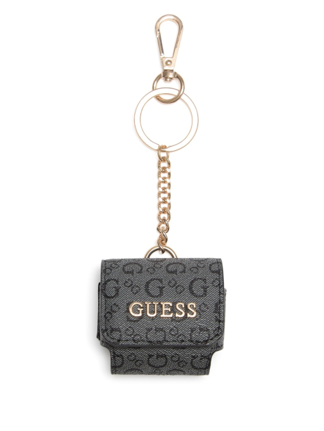 Подарунковий набір Guess обкладинка для паспорта та чохол для навушників 1159858762 (Сірий One size)